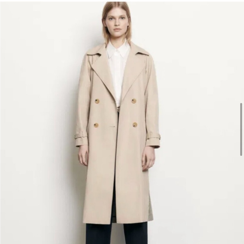 Classic Beige Women's Trench Coat